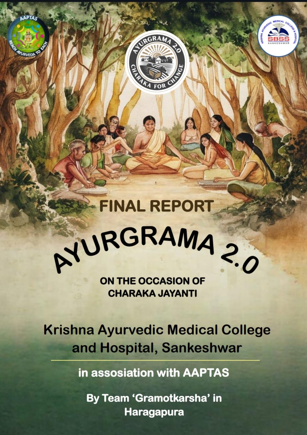 Ayurgrama 2.0 National Level First Rank 