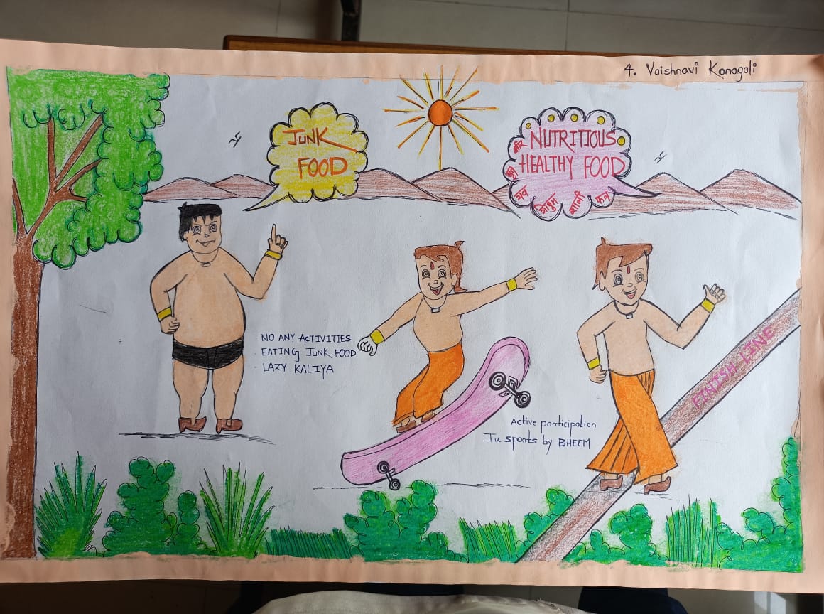 PRE - EVENT OF 6TH NATIONAL AYURVEDA DAY - CARTOON MAKING COMPETITION ON  29/10/2021